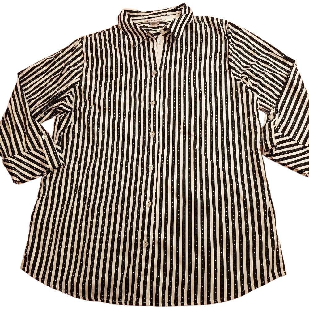 Allison Daley buttondown blouse 12